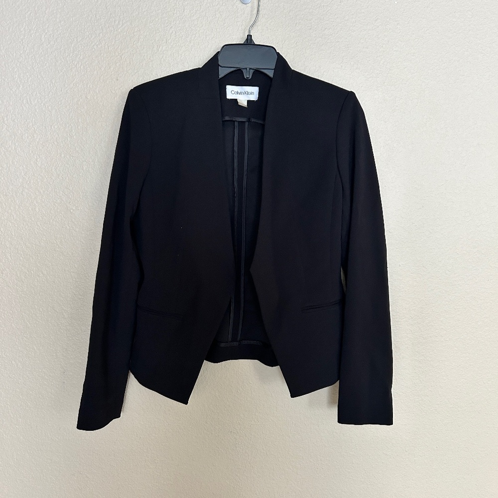 Black Calvin Klein Blazer